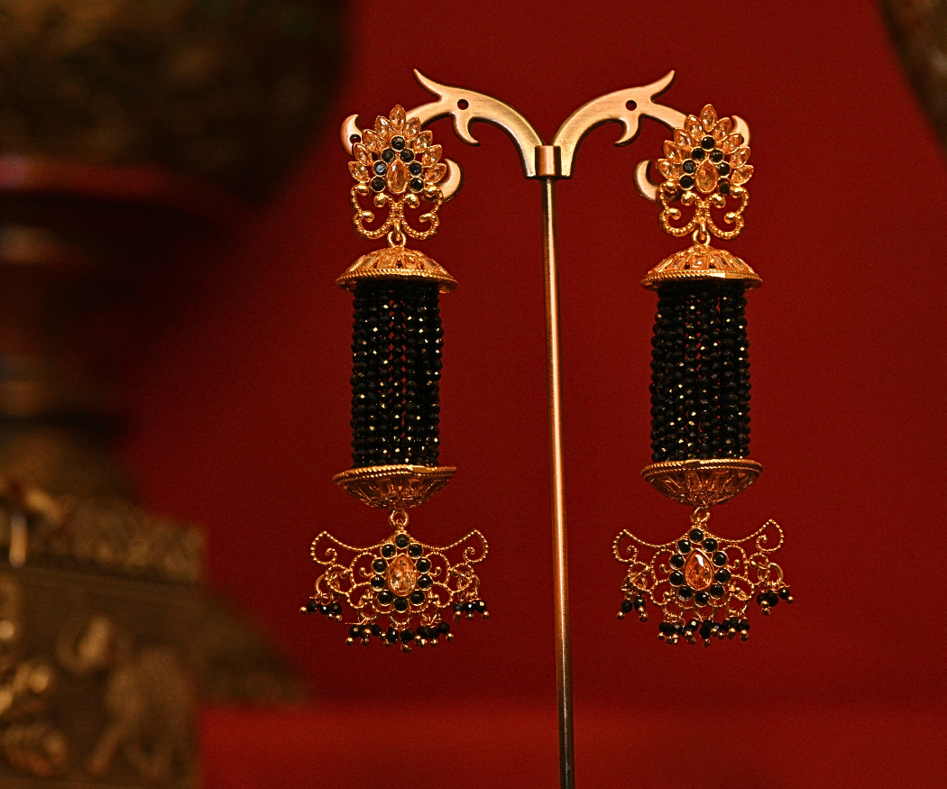 Sufiyana Mehel Gold Plated Earrings